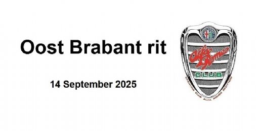 Oost Brabant rit